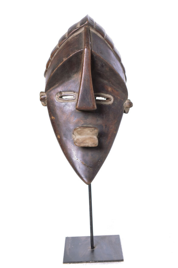 Initiation mask - Wood - Lwalwa - Congo