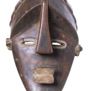 Initiation mask - Wood - Lwalwa - Congo