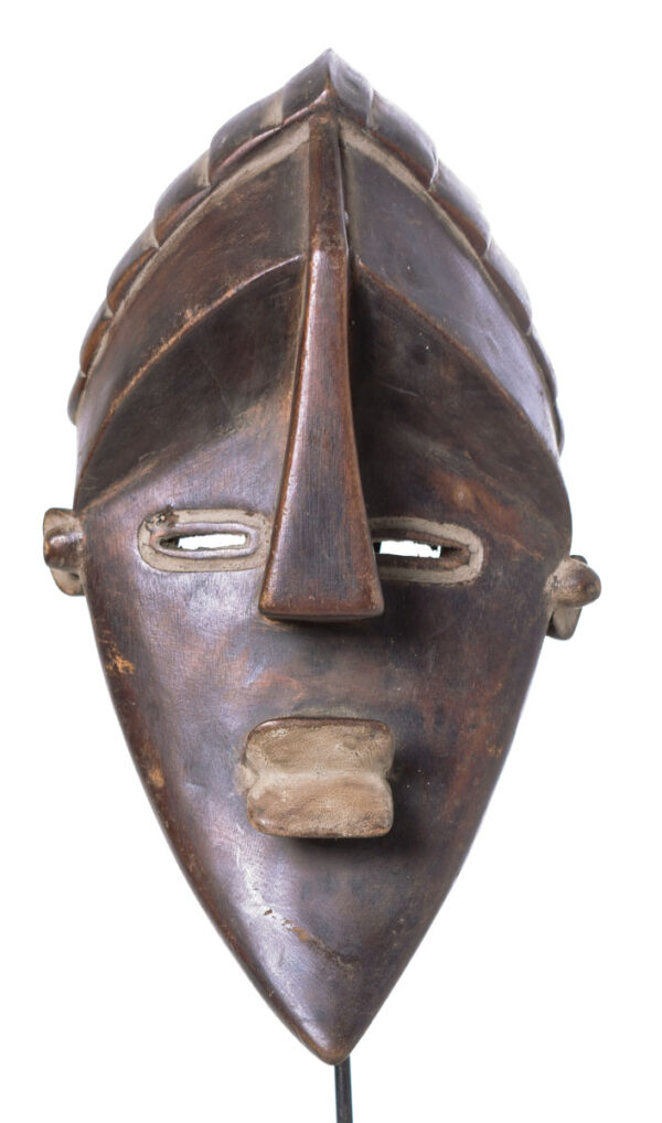 Initiation mask - Wood - Lwalwa - Congo