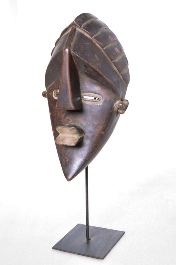Initiation mask - Wood - Lwalwa - Congo