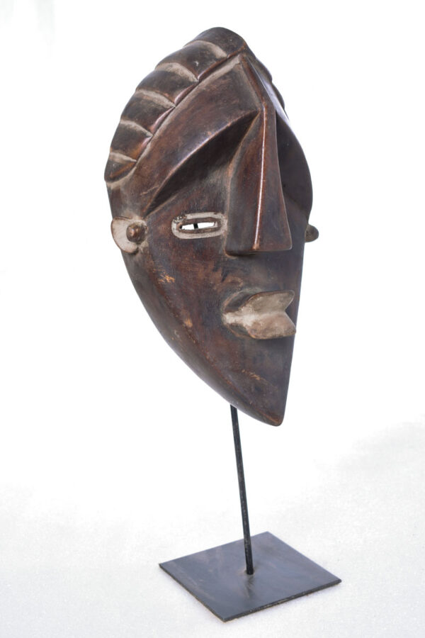 Initiation mask - Wood - Lwalwa - Congo