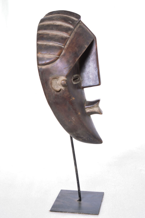 Initiation mask - Wood - Lwalwa - Congo