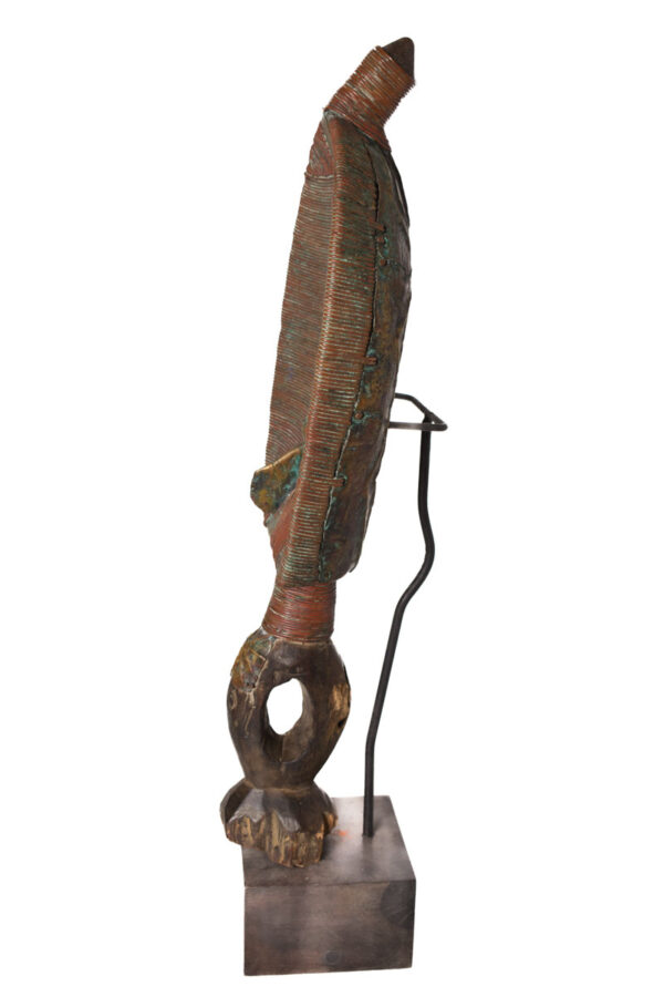 Reliquary - Copper, Wood - Mahongwe - Bakota - Gabon