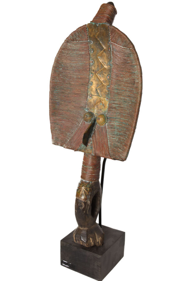 Reliquary - Copper, Wood - Mahongwe - Bakota - Gabon