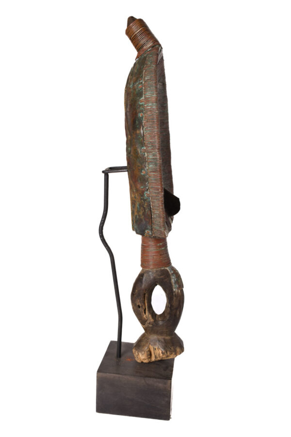Reliquary - Copper, Wood - Mahongwe - Bakota - Gabon