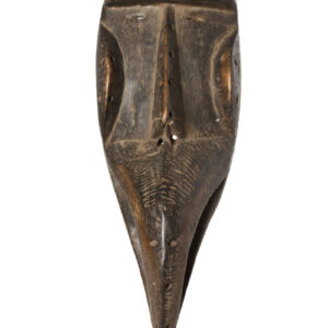 Ge Gon Mask - Wood, Textile - Dan - Ivory Coast