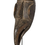 Ge Gon Mask - Wood, Textile - Dan - Ivory Coast