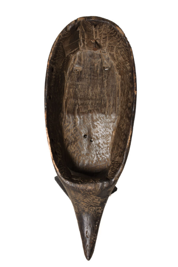 Ge Gon Mask - Wood, Textile - Dan - Ivory Coast