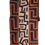 Textile - Cloth - Shoowa-Kuba - DR Congo 340 cm