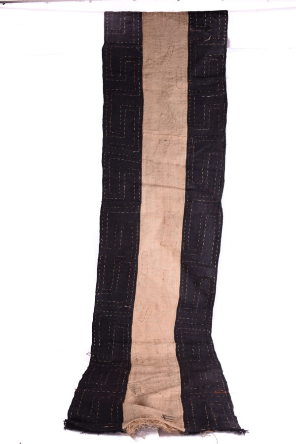 Textile - Cloth - Shoowa-Kuba - DR Congo 340 cm