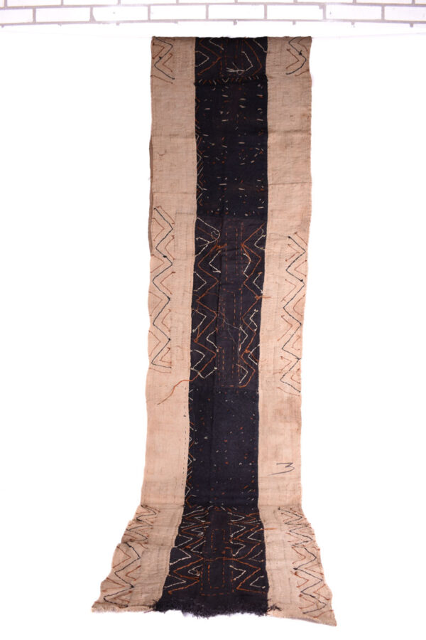 Textile - Cloth - Shoowa-Kuba - DR Congo 330 cm