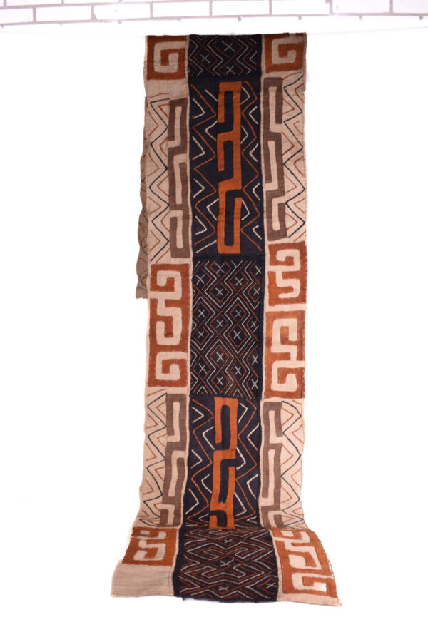 Textile - Cloth - Shoowa-Kuba - DR Congo 330 cm