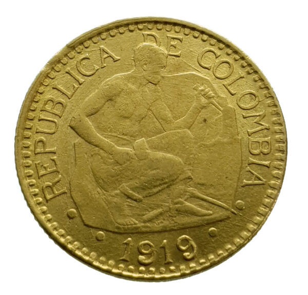 Colombia 5 Peso 1919