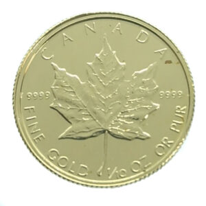 Canada 5 Dollars 1987 1/10 Oz. - Maple Leaf - Elizabeth II