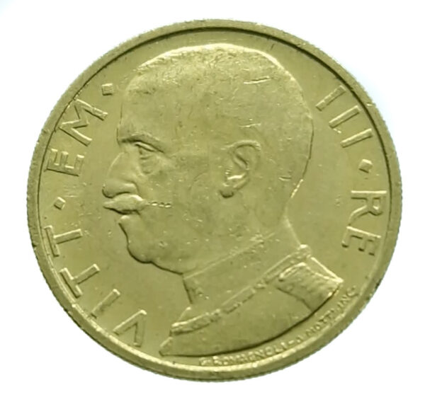 Italy 50 Lire 1933 Vittorio Emanuele III - Rome