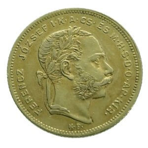 Hungary 20 Francs / 8 Forint 1874 Franz Joseph I