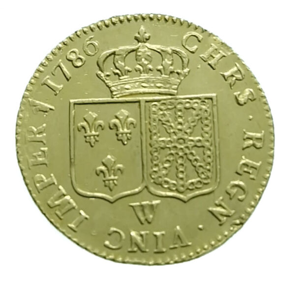France Louis d`or 1786-W Lille - Louis XVI