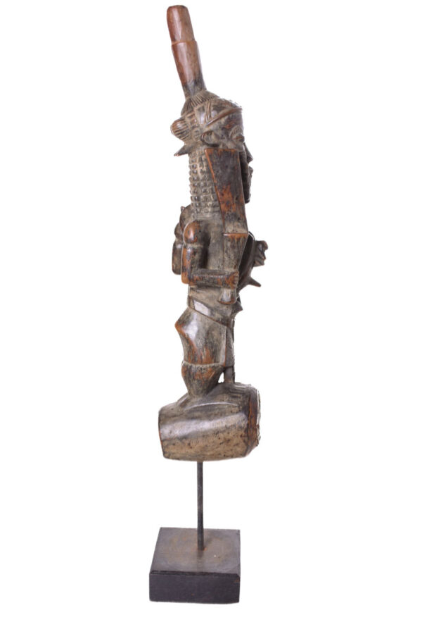 Ceremonial Pipe - Wood- Lulua- Congo