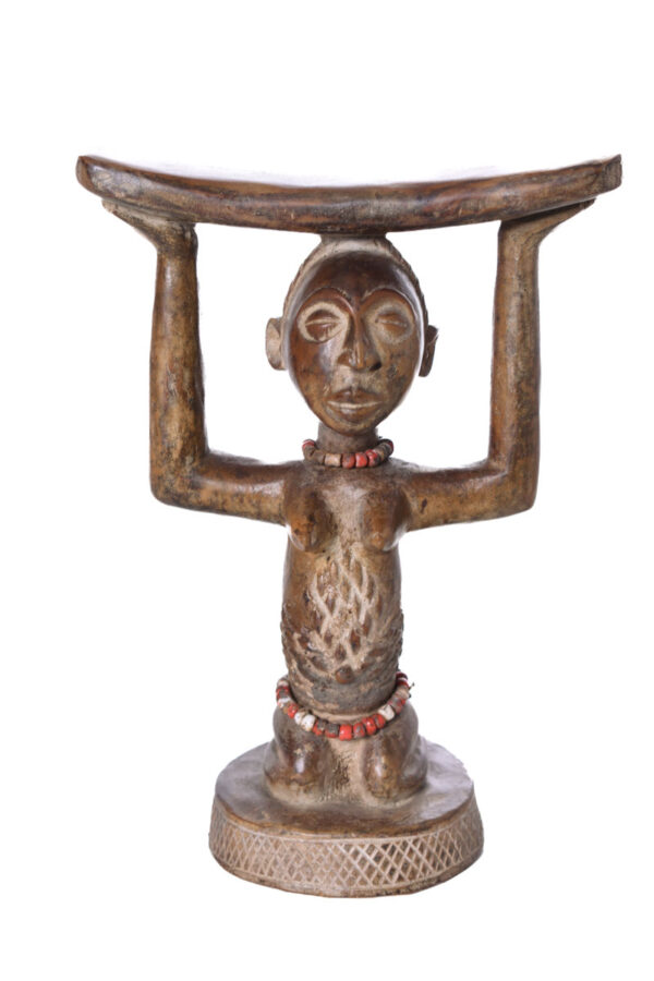 Neck rest - Wood - Luba - Congo DRC