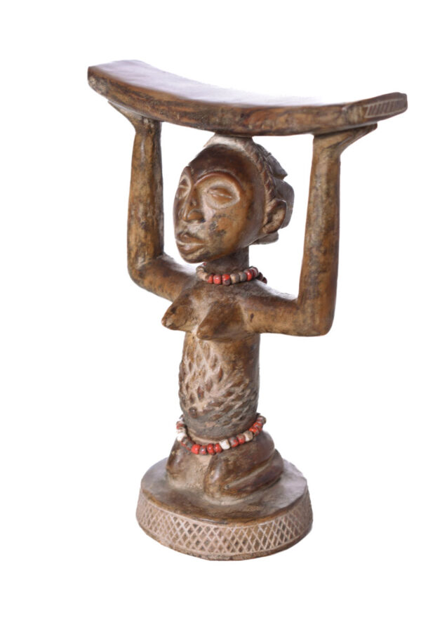 Neck rest - Wood - Luba - Congo DRC