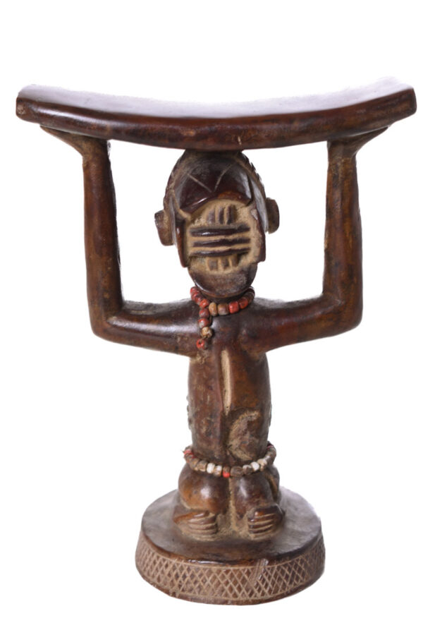 Neck rest - Wood - Luba - Congo DRC