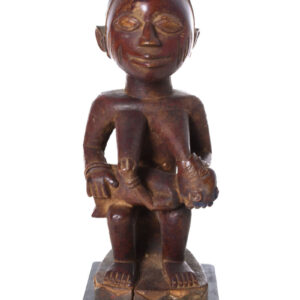 Maternity figure - Wood - Yoruba - Nigeria