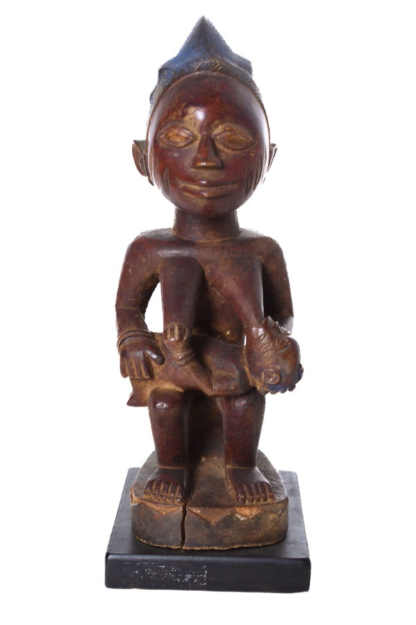 Maternity figure - Wood - Yoruba - Nigeria