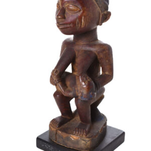 Maternity figure - Wood - Yoruba - Nigeria