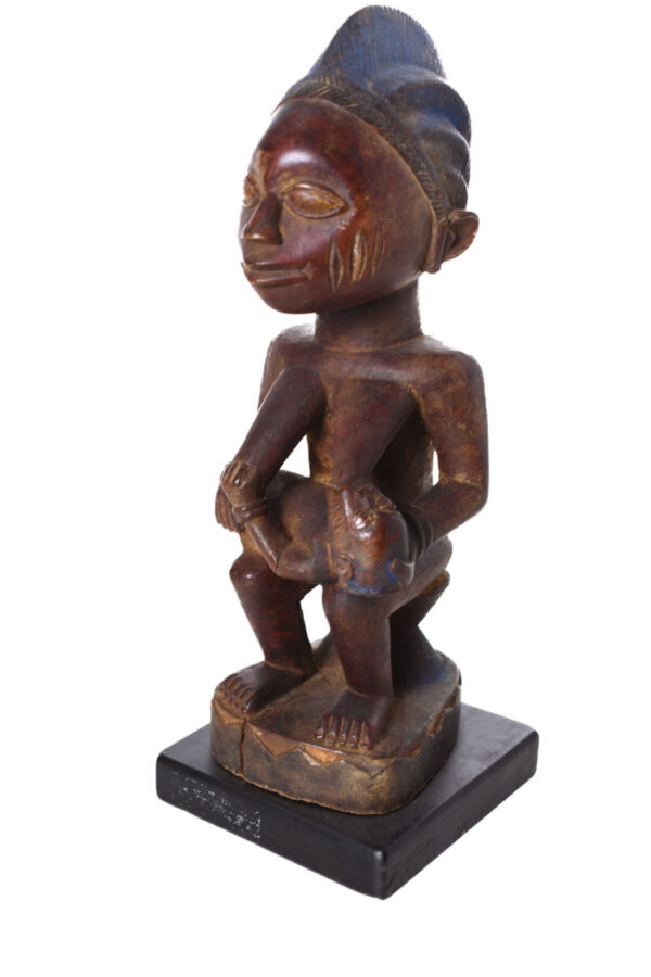 Maternity figure - Wood - Yoruba - Nigeria