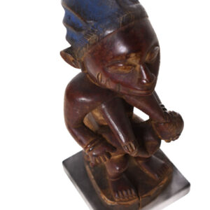 Maternity figure - Wood - Yoruba - Nigeria