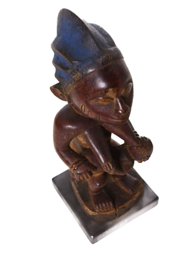 Maternity figure - Wood - Yoruba - Nigeria
