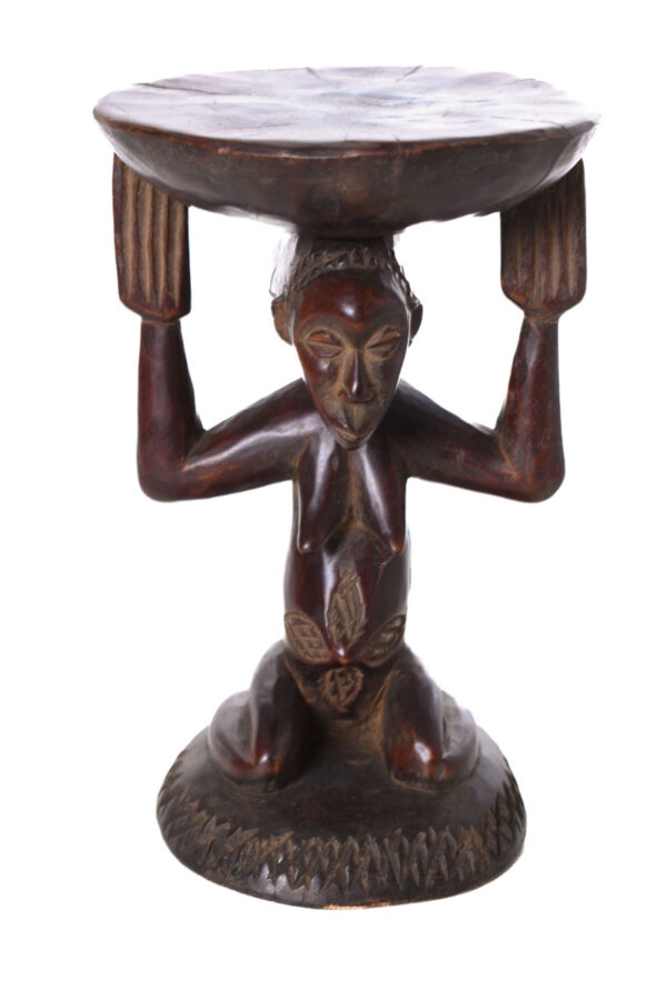 Royal stool - Wood - Luba - DR Congo