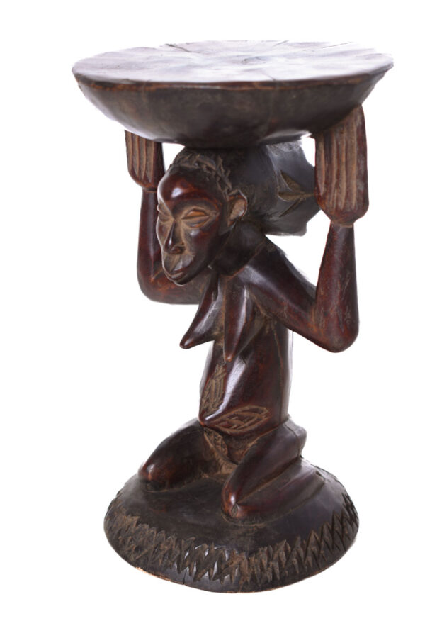 Royal stool - Wood - Luba - DR Congo