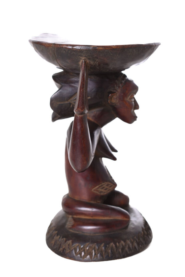 Royal stool - Wood - Luba - DR Congo