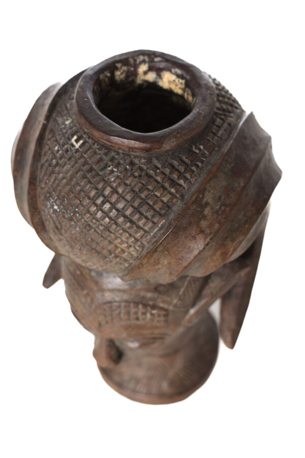 Anthropomorphic Cup - Wood - Kuba - Congo