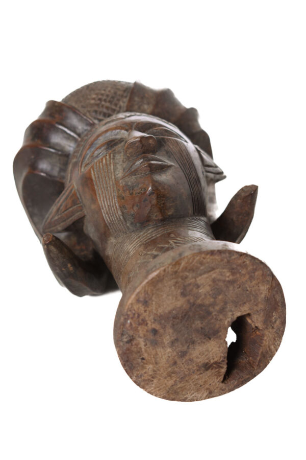 Anthropomorphic Cup - Wood - Kuba - Congo