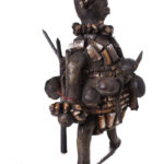Fertility Doll - Bronze, Beads, Wood - Namji
