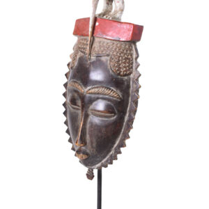 Dance mask - Wood - Baule - Ivory Coast
