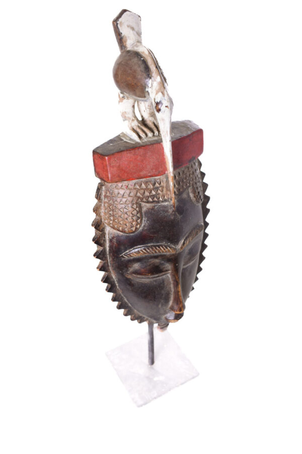 Dance mask - Wood - Baule - Ivory Coast