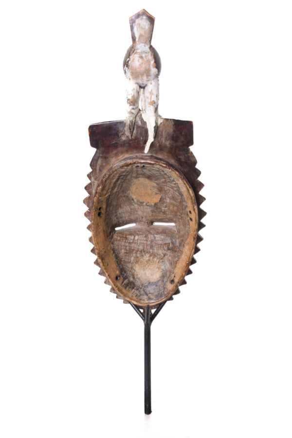 Dance mask - Wood - Baule - Ivory Coast