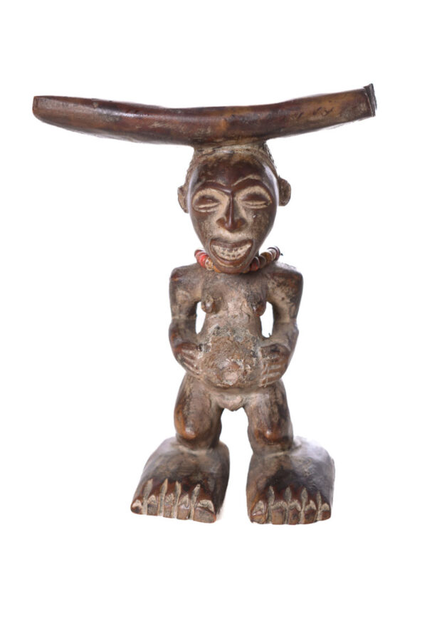 Neck rest - Wood - Songye - Congo DRC