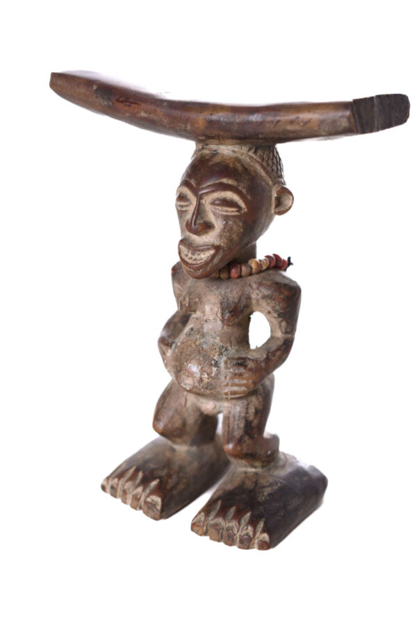 Neck rest - Wood - Songye - Congo DRC