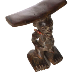 Neck rest - Wood - Songye - Congo DRC