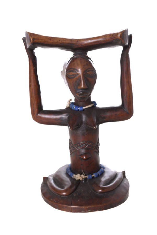 Neck rest - Wood - Luba - Congo DRC