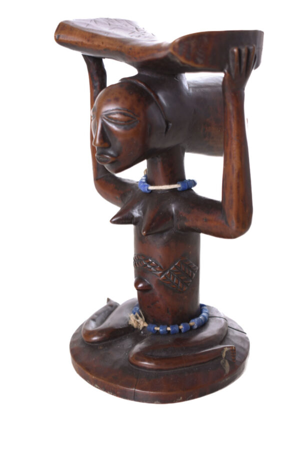 Neck rest - Wood - Luba - Congo DRC