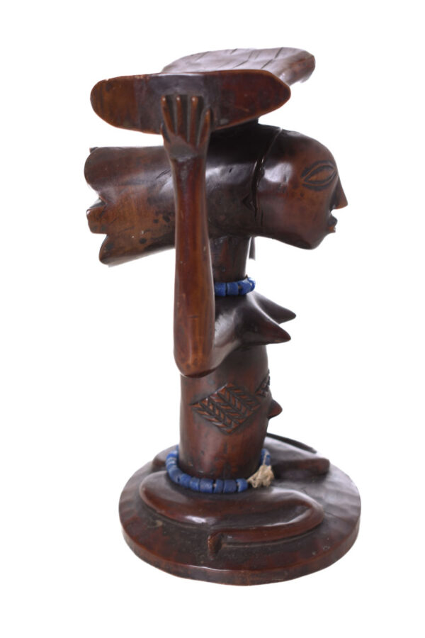 Neck rest - Wood - Luba - Congo DRC