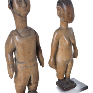 Fertillity doll figure (2) - Wood - Adan Ewe- Togo