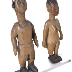Fertillity doll figure (2) - Wood - Adan Ewe- Togo