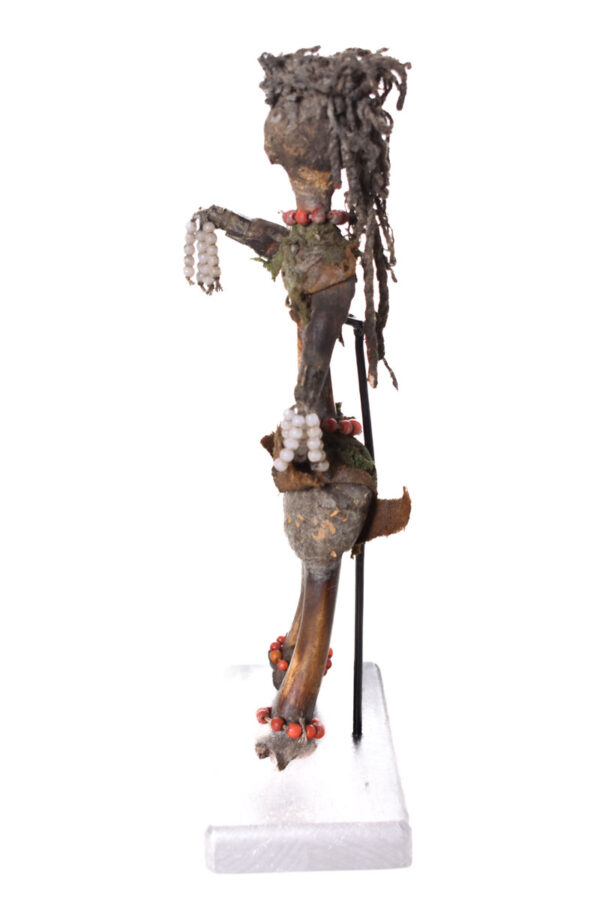 Fertility Doll - Bone, beads - Fali - Cameroon