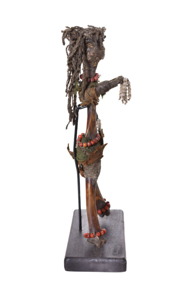 Fertility Doll - Bone, beads - Fali - Cameroon